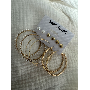5-star customer review photo by R*****k, image 1 of 6 for Vintage Geometric Hoop And Stud Earrings With Artificial Pearl