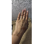 5-star customer review photo by S*****r, image 3 of 3 for Wide Cuff Bangle Bracelet With Colorful Stones For Men Women