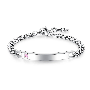 5-star customer review photo by A*****o, image 1 of 1 for Stainless Steel Double Heart Bracelet With Zirconia For Women