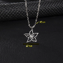 5-star customer review photo by E*****o, image 1 of 10 for Zinc Alloy Gothic Heart Cross Charms For Jewelry Making