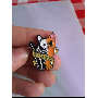 4-star customer review photo by G*****o, image 2 of 7 for Punk Gothic Letter Enamel Brooch Zinc Alloy Lapel Pin