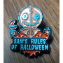 5-star customer review photo by T*****e, image 2 of 4 for Punk Gothic Letter Enamel Brooch Zinc Alloy Lapel Pin