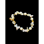 5-star customer review photo by S*****z, image 5 of 6 for Stainless Steel Tennis Bracelet Necklace with Round Zircon