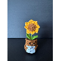 5-star customer review photo by s*****z, image 7 of 9 for Handmade Crochet Keychain Fruit Flower Animal Bag Charm