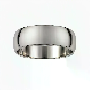 5-star customer review photo by G*****s, image 2 of 2 for Silicone Wedding Ring Band with Grooved Matte Finish