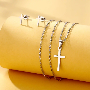 Avis client 4.3-étoile, photo par t*****s, image 13 de 30 pour Ensemble Bijoux Bracelet Jonc Coeur Et Boucles d'Oreilles Titane