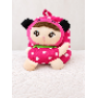 5-star customer review photo by T*****R, image 2 of 8 for Kids Plush Backpack Cartoon Doll Soft Crystal Velvet Bag