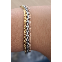 5-Sterne-Kundenbewertungsfoto von T*****a, Bild 4 von 4 für Vintage Schlangenknochen Armband 18K Vergoldet Edelstahl