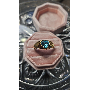 5-star customer review photo by S*****r, image 1 of 1 for Opal Heart Butterfly Flower Ring Gold Plated Adjustable Band