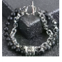 Avis client 5-étoile, photo par S*****e, image 1 de 1 pour Bracelet en Corde Tressée en Pierre Naturelle Ajustable Vintage Homme Femme