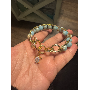 5-star customer review photo by E*****a, image 1 of 3 for Teardrop Gemstone Pendant Faceted Natural Crystal Charm