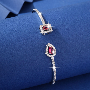 5-star customer review photo by D*****r, image 1 of 3 for Square Zircon Stud Earrings Geometric Copper Jewelry For Women