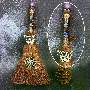 5-star customer review photo by c*****r, image 1 of 2 for Mini Witch Broom Altar Decor with Natural Wood and Crystal