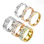 5-star customer review photo by A*****y, image 1 of 1 for Women Fashion Heart Shaped Zirconia Copper Ring