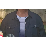 Avis client 5-étoile, photo par n*****m, image 1 de 3 pour Veste Chemise en Denim Femme Bord Effiloché Manches Longues