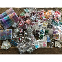 5-star customer review photo by K*****T, image 1 of 1 for Cracked Glass Beads Multi Color Round For Jewelry Making
