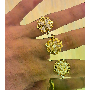 4.3-star customer review photo by I*****h, image 2 of 2 for Faux Pearl Stud Earrings with Zirconia and Steel Earring Post