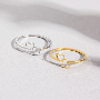 5-star customer review photo by D*****n, image 1 of 1 for Minimalist High Polish Stainless Steel Plain Band Ring