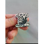 4-star customer review photo by G*****o, image 5 of 7 for Punk Gothic Letter Enamel Brooch Zinc Alloy Lapel Pin