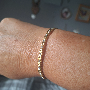 Avis client 5-étoile, photo par L*****l, image 2 de 2 pour Collier Tennis en Zircon Coloré Plaqué Or 18K Pour Femmes