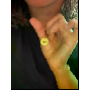 5-star customer review photo by N*****i, image 1 of 2 for Minimalist Wood Keychain With Leather Strap For Men Women