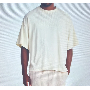 4.3-star customer review photo by G*****o, image 1 of 1 for Men's Heavyweight Cotton T-Shirt Boxy Fit Drop Shoulder Tee