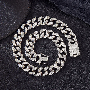Avis client 5-étoile, photo par s*****D, image 7 de 7 pour Collier Chaîne à Maillons Cubains Acier Inoxydable Hip Hop