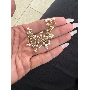5-Sterne-Kundenbewertungsfoto von H*****n, Bild 1 von 1 für Edelstahl Vintage Luxus Ring mit Grünem Edelstein und Perle