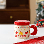 5-star customer review photo by J*****T, image 3 of 4 for Artistic Striped Ceramic Mug With Round Ring Handle