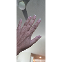 5-star customer review photo by C*****l, image 1 of 1 for Hollow Oval Imitation Turquoise Alloy Bohemian Ring For Women
