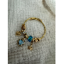 5-star customer review photo by R*****k, image 6 of 6 for Vintage Geometric Hoop And Stud Earrings With Artificial Pearl
