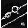 5-star customer review photo by G*****a, image 1 of 1 for 925 Sterling Silver Chain Necklace For Women And Men