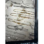 5-star customer review photo by R*****i, image 10 of 13 for Fashion Sparkly Rhinestone Large Hoop Earrings