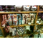 5-star customer review photo by K*****e, image 1 of 1 for Geometric Wood Genuine Leather Pony Hair Drop Earrings For Women