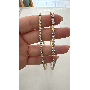 5-star customer review photo by I*****I, image 1 of 2 for Elegant Stainless Steel 18K Gold Plated Tennis Bracelet