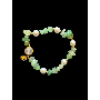 5-star customer review photo by S*****z, image 2 of 6 for Stainless Steel Tennis Bracelet Necklace with Round Zircon