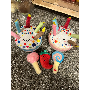 5-star customer review photo by L*****r, image 1 of 1 for Plush Squeaky Pet Toys Soft Stuffed Fruit Vegetable For Dogs