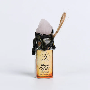 5-star customer review photo by c*****r, image 2 of 2 for Mini Witch Broom Altar Decor with Natural Wood and Crystal