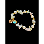 5-star customer review photo by S*****z, image 6 of 6 for Stainless Steel Tennis Bracelet Necklace with Round Zircon
