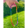 5-star customer review photo by B*****l, image 1 of 7 for Natural Stone Rondelle Spacer Beads For DIY Jewelry Making