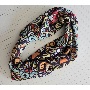 4-star customer review photo by P*****y, image 1 of 1 for Elastic Fabric Wide Headband with Bohemian Mandala Print