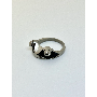 5-Sterne-Kundenbewertungsfoto von E*****n, Bild 1 von 1 für Vintage Edelstahl Ring mit Edelstein Punk Gothic Stil