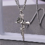 5-star customer review photo by E*****o, image 9 of 10 for Zinc Alloy Gothic Heart Cross Charms For Jewelry Making