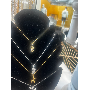 5-star customer review photo by K*****a, image 2 of 3 for 925 Sterling Silver Starry Chain Necklace Moissanite Pendant