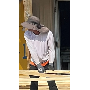 5-star customer review photo by L*****O, image 1 of 1 for Men Outdoor Sun Hat With Neck Flap UPF50+