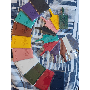 5-star customer review photo by n*****m, image 1 of 1 for PU Leather World Map Passport Holder and Luggage Tag Set