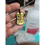 5-star customer review photo by M*****A, image 2 of 2 for Rotatable Disc Pendant Necklace 304 Stainless Steel For Women Men