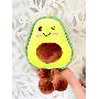 4.7-sterren klantrecensie foto door N*****s, afbeelding 1 van 1 voor Schattige Cartoon Avocado Pluche Pop Kussen