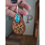 4.6-star customer review photo by p*****m, image 1 of 1 for Bohemian Retro Alloy Artificial Turquoise Animal Pendants