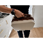 5-star customer review photo by A*****n, image 3 of 4 for Mini Suitcase Vanity Case Waterproof Cosmetic Organizer